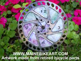 Recycled Bike Art